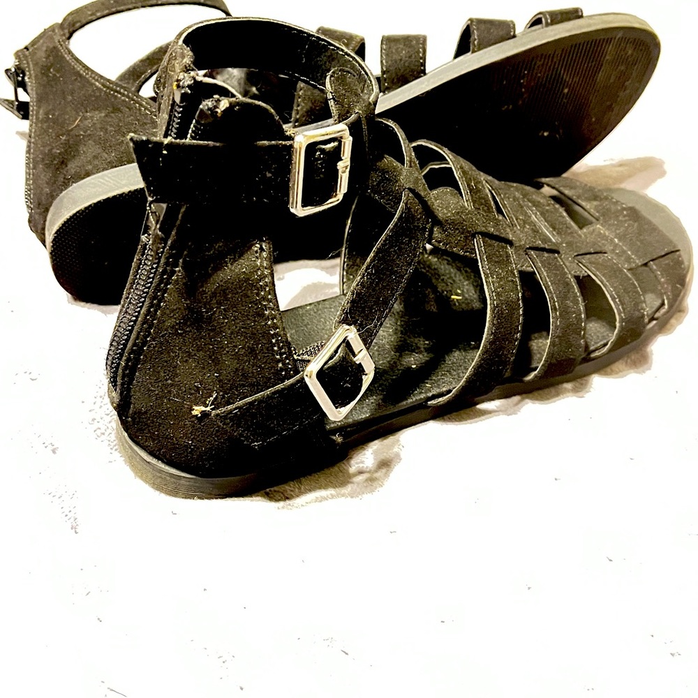 Suede Sandals worn once